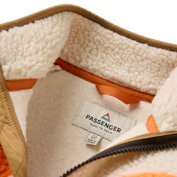 Passenger Clothing FAIRBANKS 2.0 FULL ZIP RECYCLED SHERPA FLEECE Damen - Fleecejacke Ansicht 7