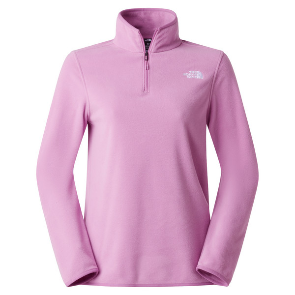 W GLACIER FLEECE 1/4 ZIP JACKET Damen - Fleecepullover-HUSHED LAVENDER