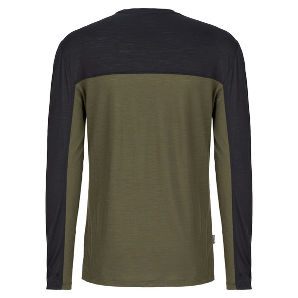 Icebreaker MEN MERINO BLEND 125 COOL-LITE SPHERE LS TEE COLOUR BLOCK Herren - Langarmshirt Ansicht 2