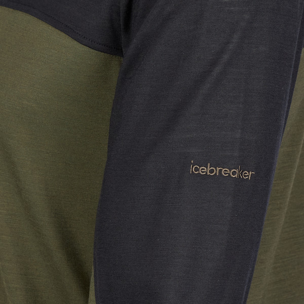 Icebreaker MEN MERINO BLEND 125 COOL-LITE SPHERE LS TEE COLOUR BLOCK Herren - Langarmshirt Ansicht 3