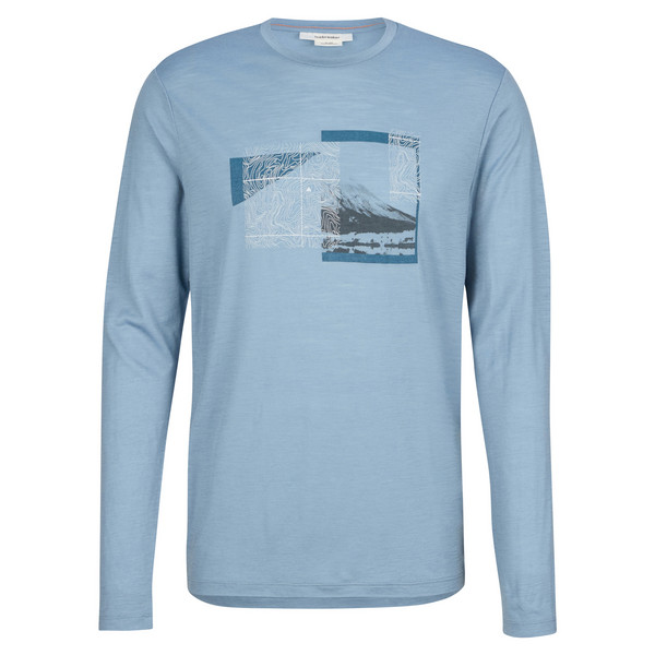 Icebreaker MEN MERINO 150 TECH LITE LS TEE PEAK BAL Herren - Langarmshirt Ansicht 1