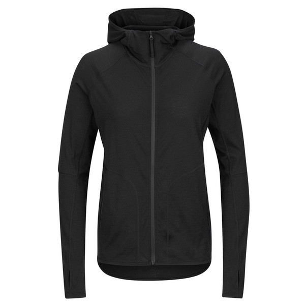 Icebreaker WOMEN 150 MERINOFINE ACE LS ZIP HOODIE UPF Damen - Wolljacke Ansicht 1