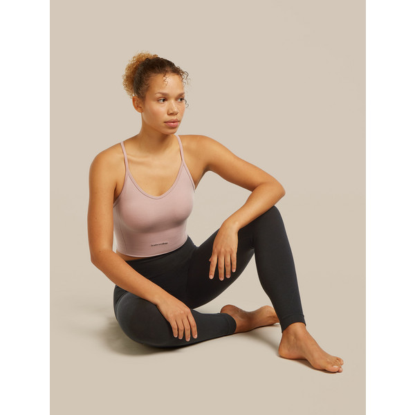 Icebreaker WOMEN MERINO 260 SEAMLESS RIB STRAPPY TANK Damen - Sport BH Ansicht 9