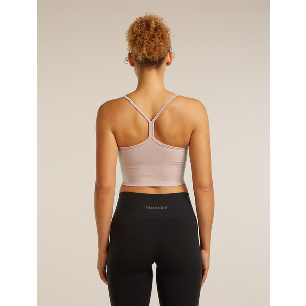 Icebreaker WOMEN MERINO 260 SEAMLESS RIB STRAPPY TANK Damen - Sport BH Ansicht 5
