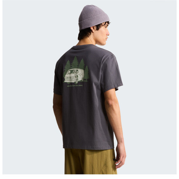 The North Face M VAN LIFE RELAXED SHORT SLEEVE TEE-GRAP Herren - T-Shirt Ansicht 4