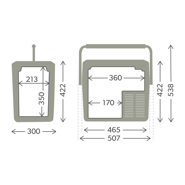 Dometic CFF 18 - Kühlbox Ansicht 10