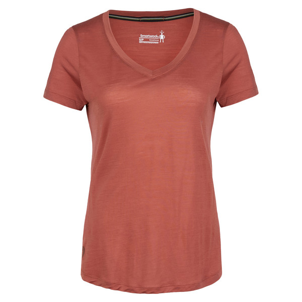 Smartwool WOMEN'S ACTIVE ULTRALITE V-NECK SHORT SLEEVE Damen - Funktionsshirt Ansicht 1