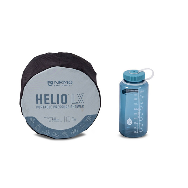 Nemo HELIO LX (FORTRESS/BLACK) - Outdoor Dusche Ansicht 8