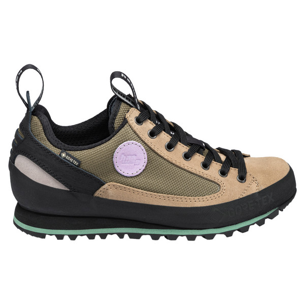 ROTPUNKT LOW LADY GTX Damen - Freizeitschuhe-LIGHT BROWN/OLIVE