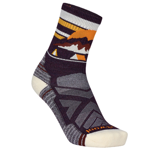 WOMEN'S HIKE LIGHT CUSHION MOUNTAIN MOON CREW SOCKS Damen - Wandersocken