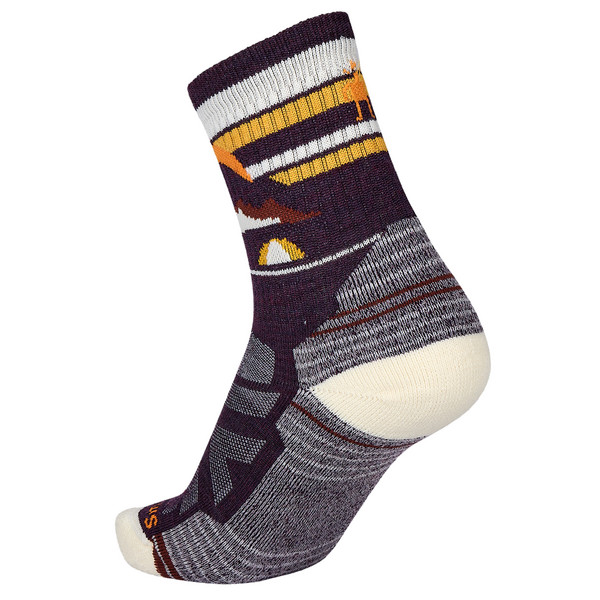 Smartwool WOMEN'S HIKE LIGHT CUSHION MOUNTAIN MOON CREW SOCKS Damen - Wandersocken Ansicht 2