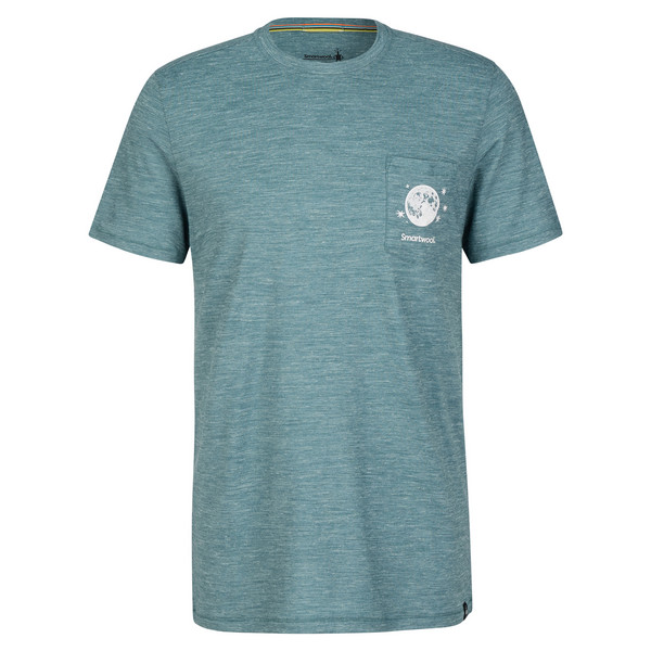 Smartwool MEN'S MERINO HEMP BLEND PEAK PINTS SHORT SLEEVE GRAPHIC TEE Unisex - Funktionsshirt Ansicht 1