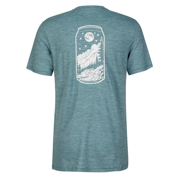 Smartwool MEN'S MERINO HEMP BLEND PEAK PINTS SHORT SLEEVE GRAPHIC TEE Unisex - Funktionsshirt Ansicht 2