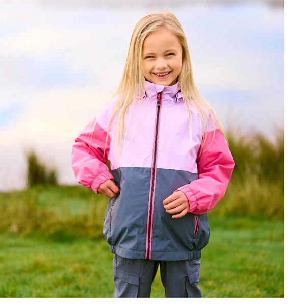 Color Kids JACKET, COLORBLOCK Kinder - Regenjacke Ansicht 7