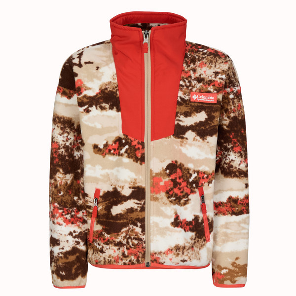 SEQUOIA GROVE PRINTED FULL ZIP FLEECE Kinder - Fleecejacke-ZING FIELDAZE, SUPER SONIC