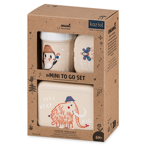 Koziol LUNCH BOX SET + WATER BOTTLE 200ML VERY VERY TO GO SET OF 3 - Essensbox Ansicht 2