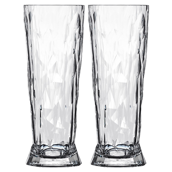 Koziol SUPERGLAS WEIZENGLAS 300ML CLUB NO. 10 SET OF 2 - Campinggeschirr Ansicht 1