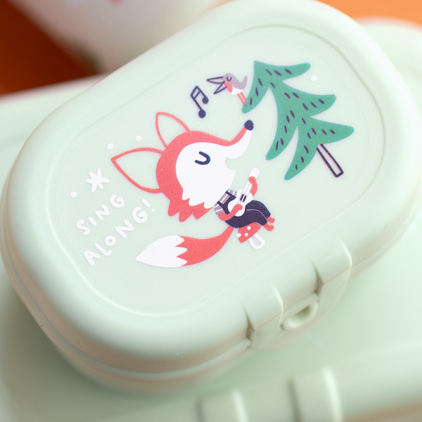 Koziol LUNCH BOX SET + WATER BOTTLE 200ML HOP ON TO GO SET OF 3 - Essensbox Ansicht 4