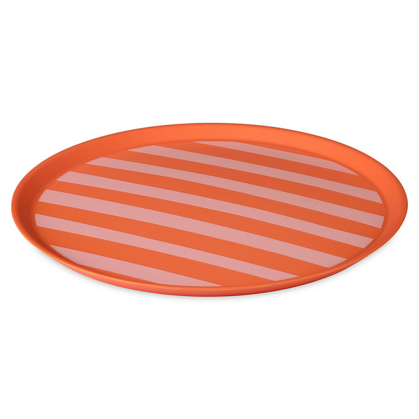 Koziol LARGE PLATE 255MM NORA PLATE 255MM STRIPES - Campinggeschirr Ansicht 1