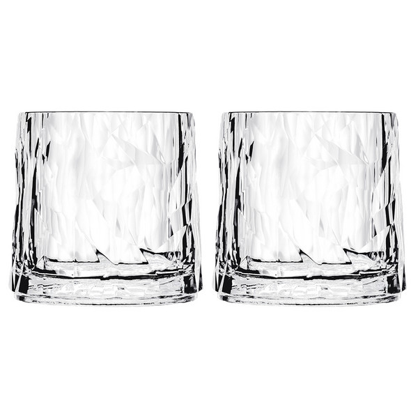 Koziol SUPERGLAS WHISKEYGLAS 250ML CLUB NO. 2 SET OF 2 - Campinggeschirr Ansicht 1