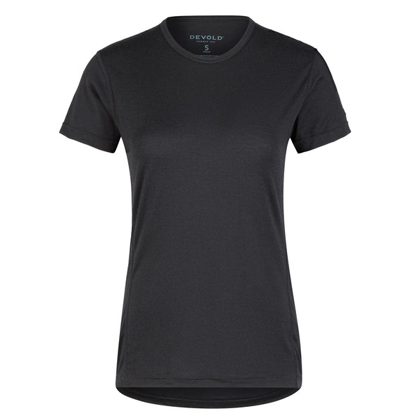 BREEZE MERINO 150 T-SHIRT Damen - T-Shirt-BLACK