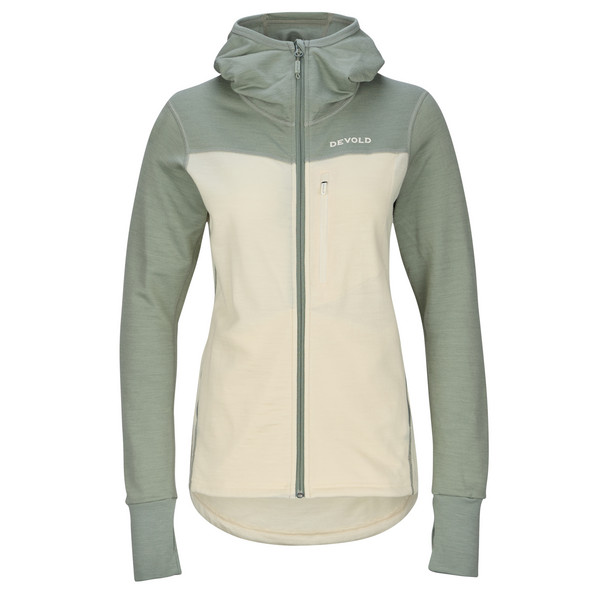 Devold EXPLORER MERINO HOODED JKT WMN Damen - Wolljacke