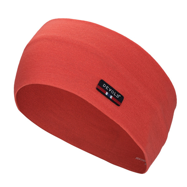 BREEZE MERINO 150 HEADBAND Unisex - Stirnband-CORAL