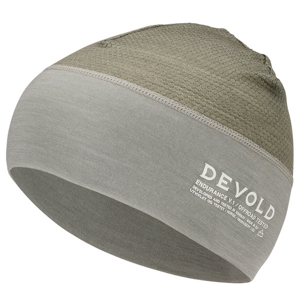 ENDURANCE MERINO LIGHT BEANIE Unisex - Wollmütze-FOG