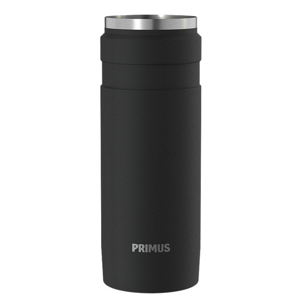 Primus MIKA WIDE INSULATED BOTTLE DRINK CAP 0.75 L - CLIFFSIDE ASH - Trinkflasche Ansicht 2