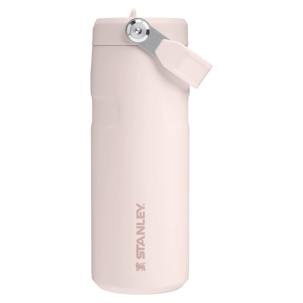 THE ICEFLOW FLIP STRAW 2.0 BOTTLE - Trinkflasche-ROSE QUARTZ