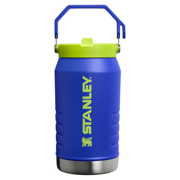 THE ICEFLOW FLIP STRAW 2.0 JUG - Trinkflasche-COBALT CHARTREUSE