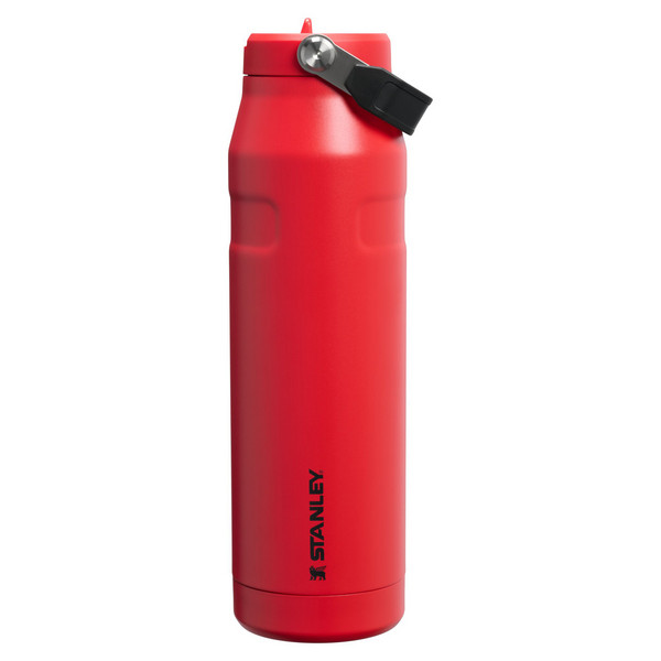 THE ICEFLOW FLIP STRAW 2.0 BOTTLE - Trinkflasche-CHILI BLACK