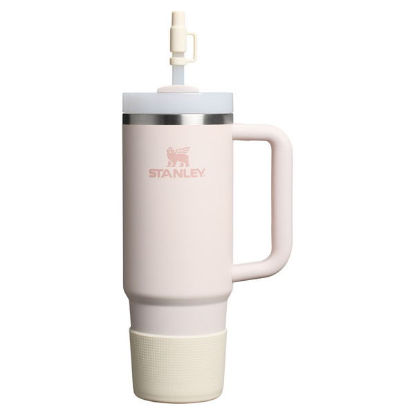 THE QUENCHER TUMBLER BOOT 30/20OZ + STRAW COVER - Ersatzteil-CREAM