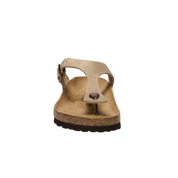 Birkenstock GIZEH NATURAL LEATHER OILED Unisex - Freizeitsandalen Ansicht 4