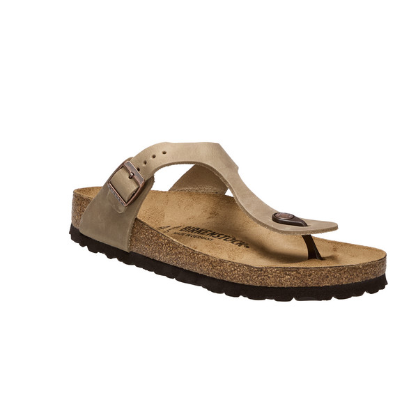 Birkenstock GIZEH NATURAL LEATHER OILED Unisex - Freizeitsandalen Ansicht 2