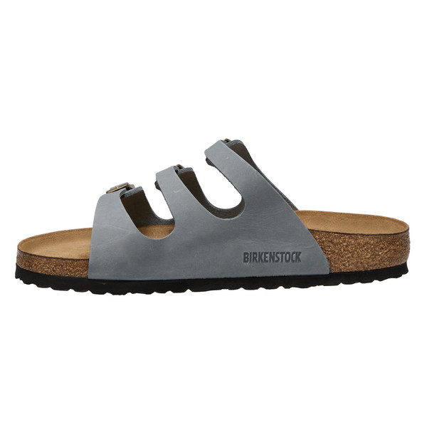 Birkenstock FLORIDA BS NATURAL LEATHER OILED Unisex - Freizeitsandalen Ansicht 3