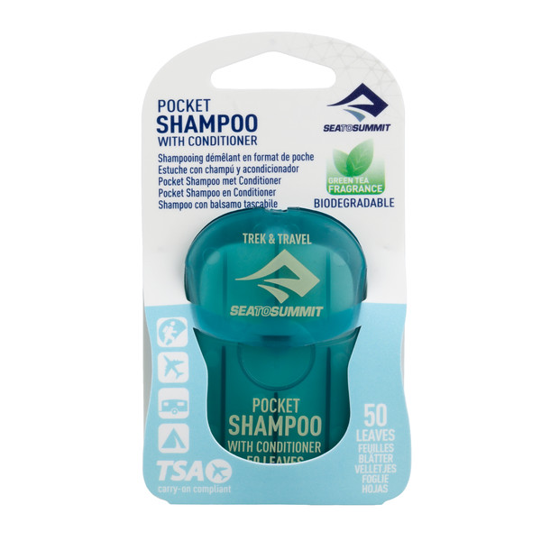 Sea to Summit TREK & TRAVEL POCKET CONDITIONING SHAMPOO 50 LEAF - Outdoor Seife Ansicht 2