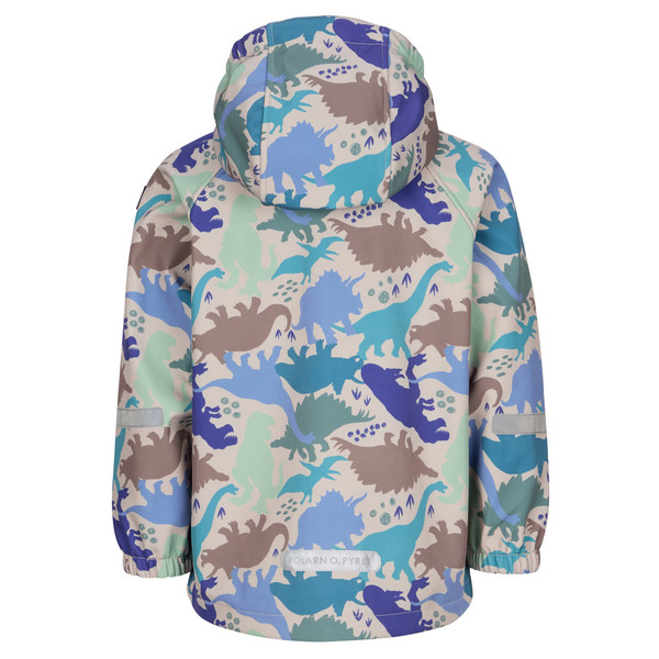 Polarn O. Pyret FOGGY JACKET SOFTSHELL AOP Kinder - Softshelljacke Ansicht 2