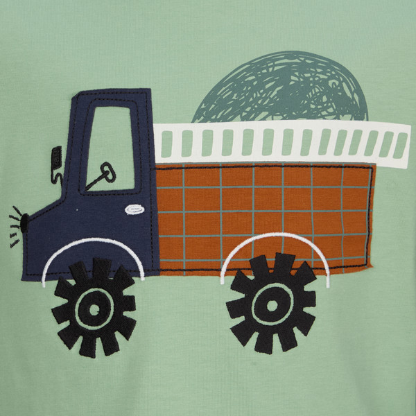 Polarn O. Pyret HIDE - CAR TOPS L/S APPLICATION Kinder - Langarmshirt Ansicht 3