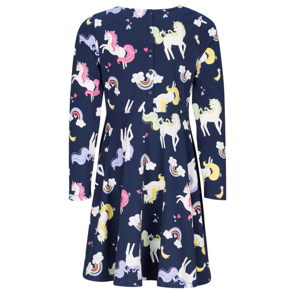 Polarn O. Pyret SPIN - UNICORNS DRESS AOP Kinder - Kleid Ansicht 2