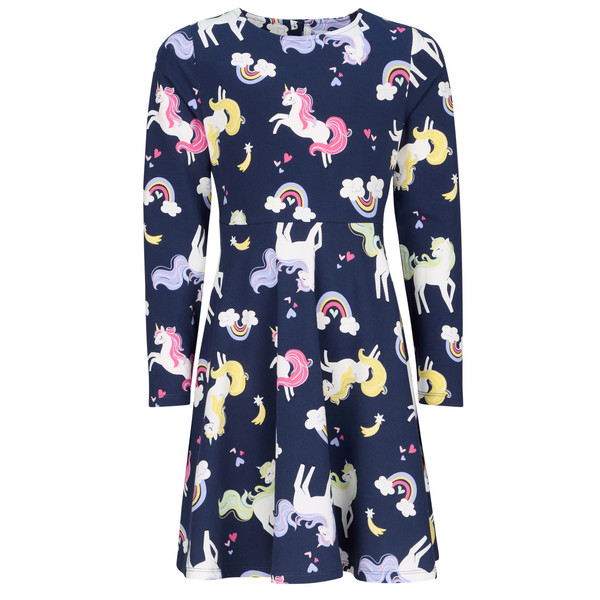 O. Pyret SPIN - UNICORNS DRESS AOP Kinder - Kleid