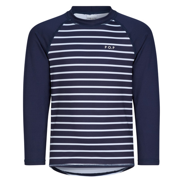 Polarn O. Pyret DIVE UPF TOP STRIPED Kinder - Funktionsshirt Ansicht 1