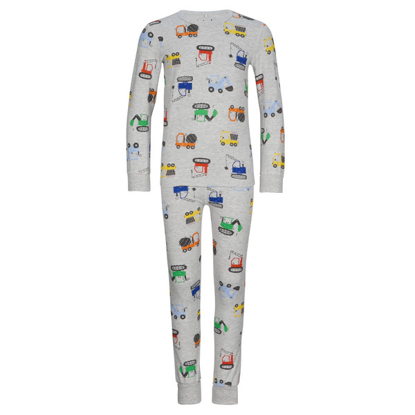 Polarn O. Pyret SLEEP - VEHICLE PYJAMAS SET AOP Kinder Ansicht 1