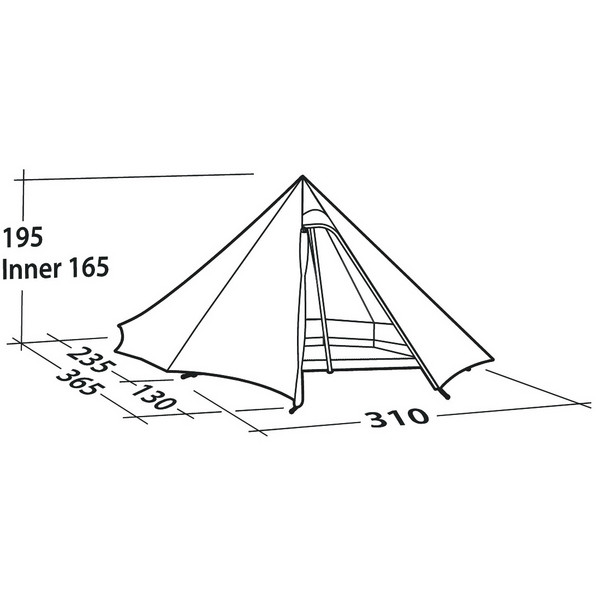 Robens VENTURER 4 LW - Tipi Ansicht 10