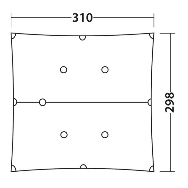 Robens VESTIS 3,10 X 2,92 DUO TARP UL - Tarp Ansicht 3