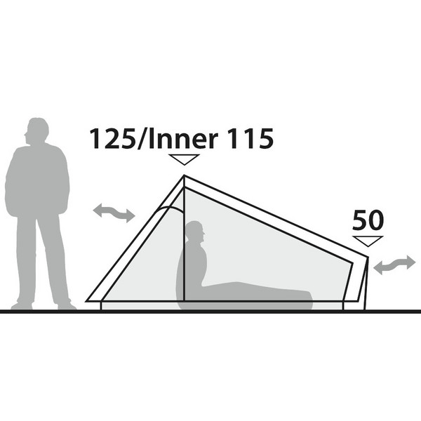 Robens VIA 1 UL - Einpersonenzelt Ansicht 6