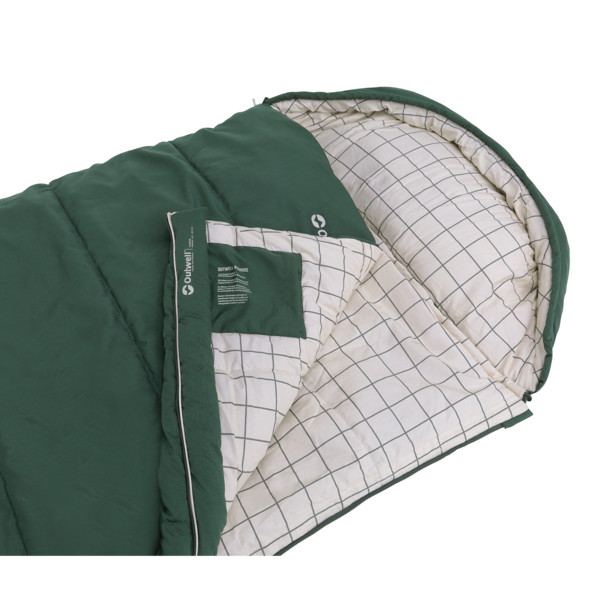 Outwell CAMPER PRIME GRÜN - Deckenschlafsack Ansicht 4