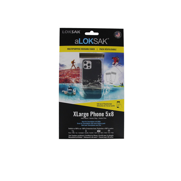 ALOKSAK LARGE PHONE 5X8, (12.1X20.3 CM) 2 STÜCK - Handytasche