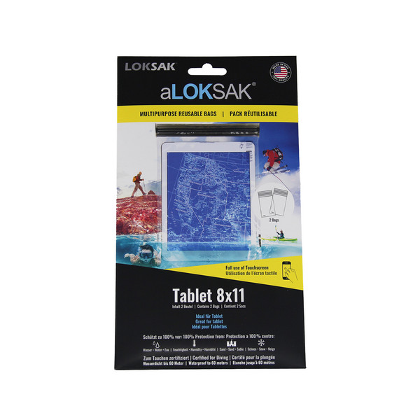 ALOKSAK TABLET 8X11 (19.7X26.7CM) 2 STÜCK - Wertsachenaufbewahrung