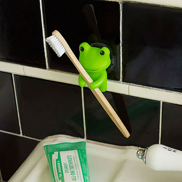 Kikkerland FROG TOOTHBRUSH HOLDER - Zahnpflege Ansicht 2